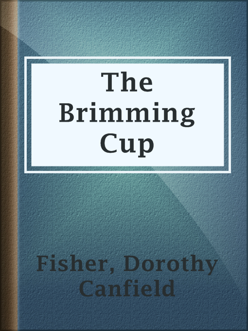 Cover image for The Brimming Cup